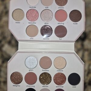 Chic Eyeshadow Palette with Sparkle and Shimmer- Nude Tones! BNWT